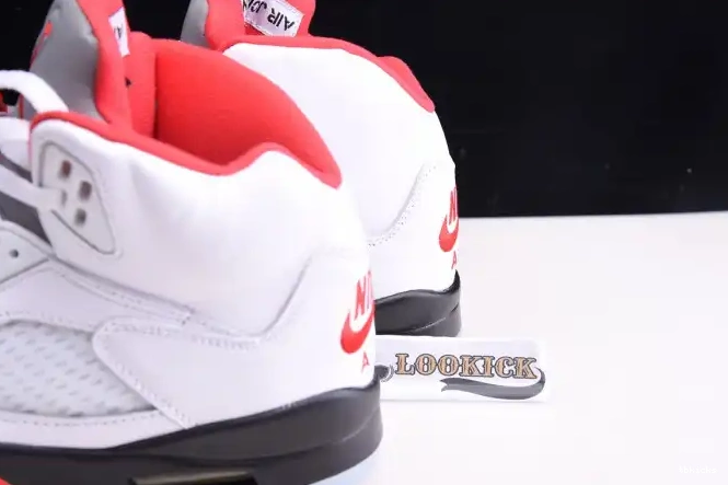 Reps TBK Silver (2020) 5 Red Jordan Retro DA1911-102 Fire Tongue Air 0523